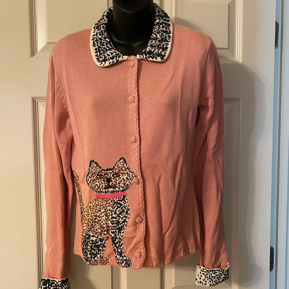 Michael Simon Cat Sweater